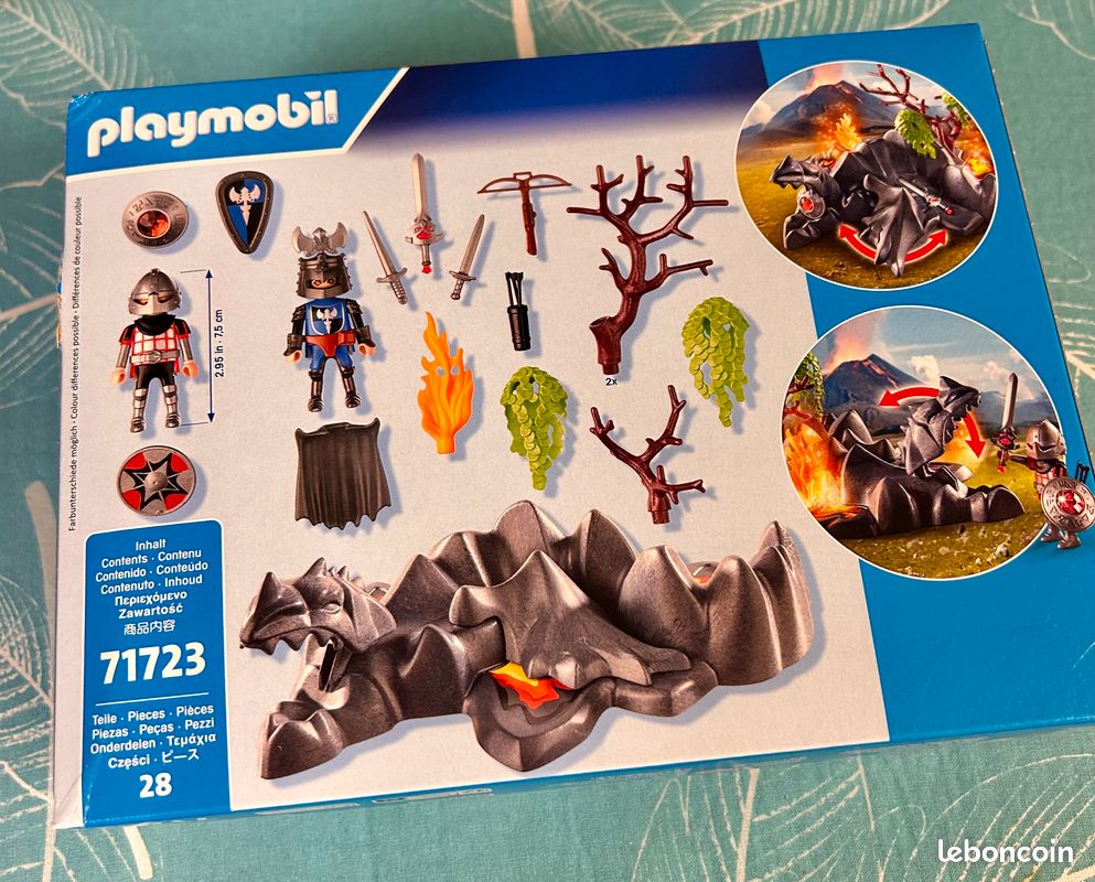 Playmobil 71723 - Set Chevaliers 28 Pièces - Neuf Sous Blister - Moyen-Âge - Jeu De Construction Enfant