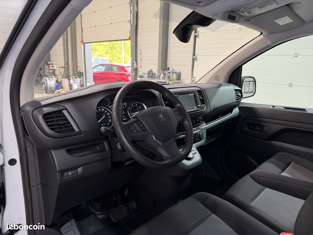 Peugeot expert 2.0 hdi 180 ch eat 8 asphalt M en 3 places en boite automatique / CarPlay / camera de recul / clim / garantie (image 4)