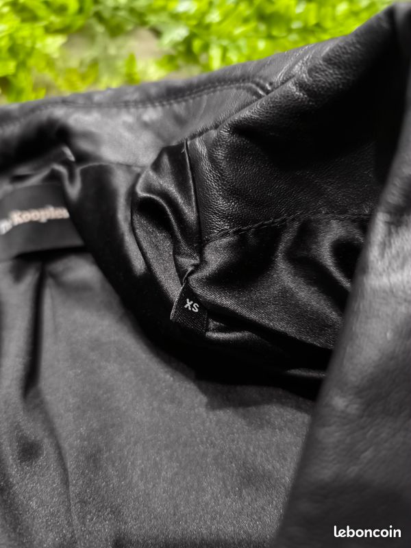 Veste perfecto cuir The Kooples XS (image 5)