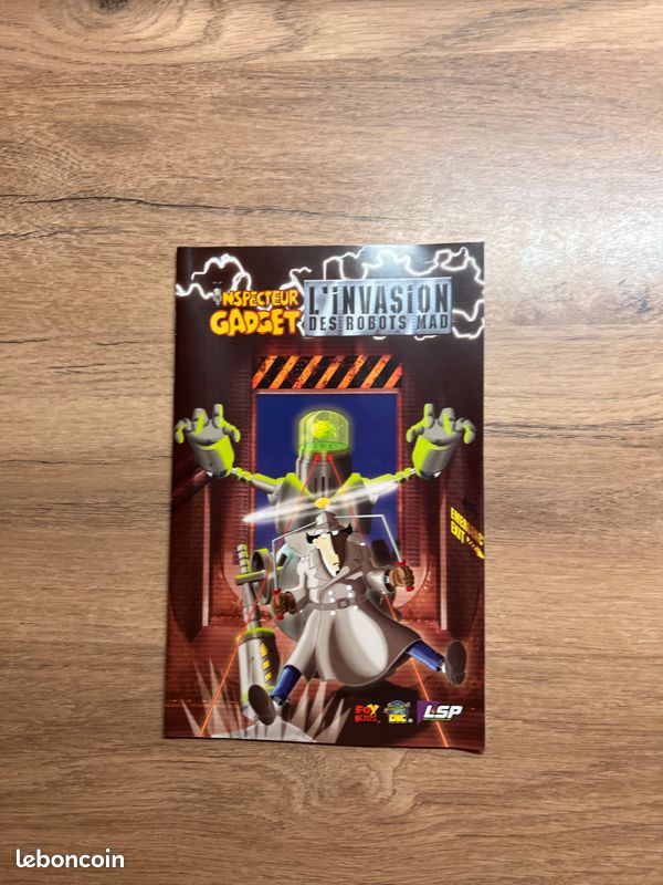 Jeu PS2 Inspector Gadget : Mad Robots Invasion - Très Bon état - Complet Avec Boîte - Version Robot