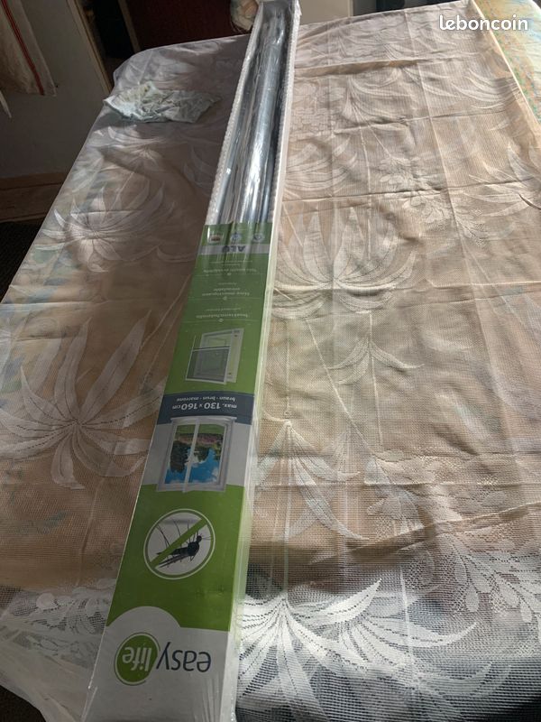 Store moustiquaire EASY LIFE 130x160 alu (image 3)