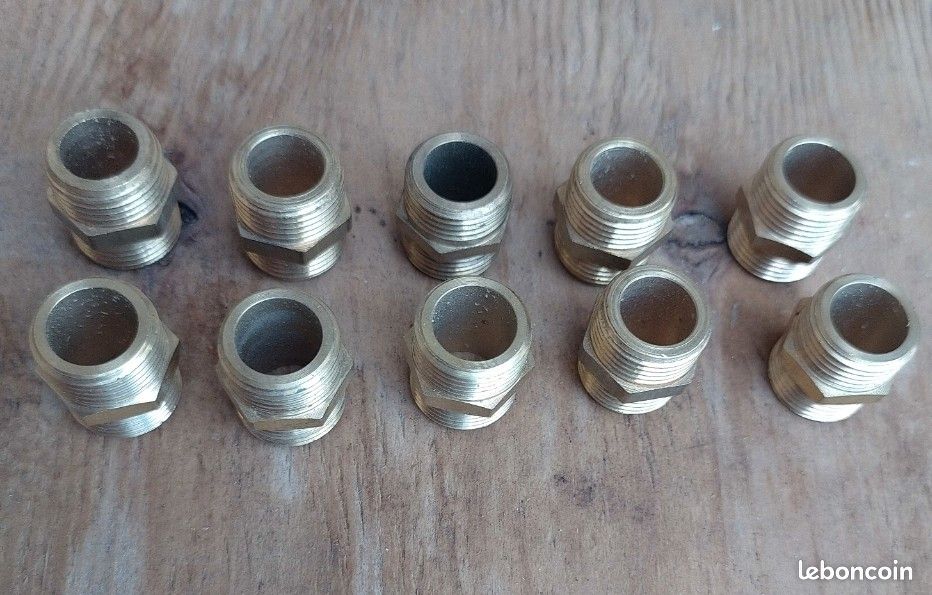 Lot mamelons laiton 12/17 MM (image 1)