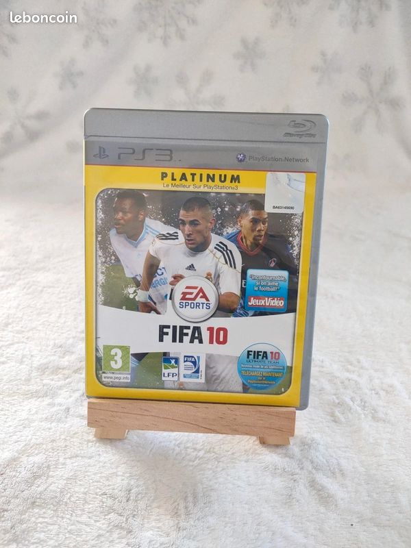 Jeu FIFA 10 PlayStation PS3 – Version PAL FR – Complet – Bon État