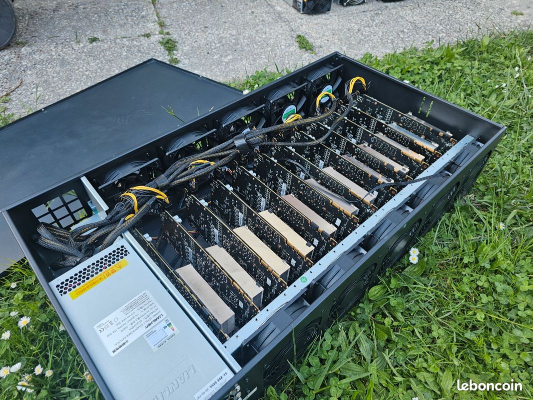 Ferme de minage crypto ASIC/GPU - Accessoires informatique