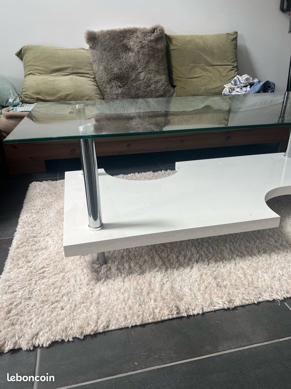 Table basse en verre (image 3)