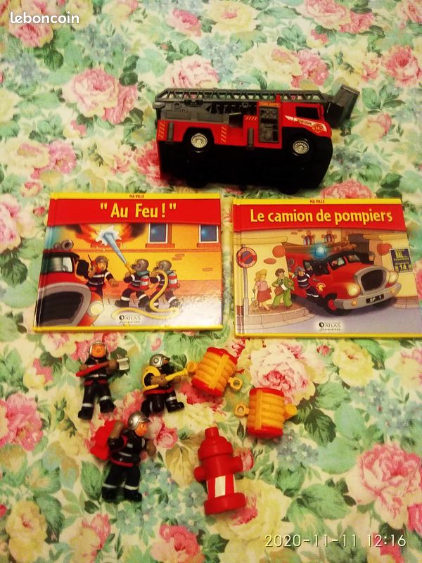Camion et livres pompier (image 3)