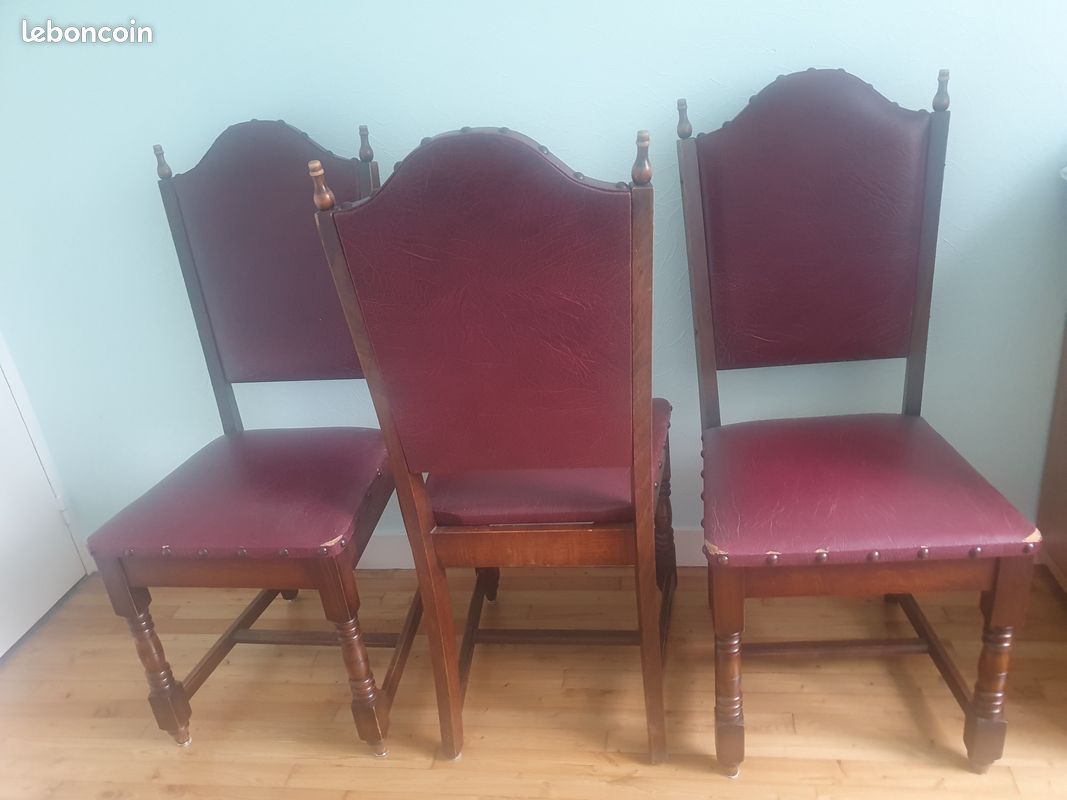 Lot de 6 chaises rustiques (image 4)