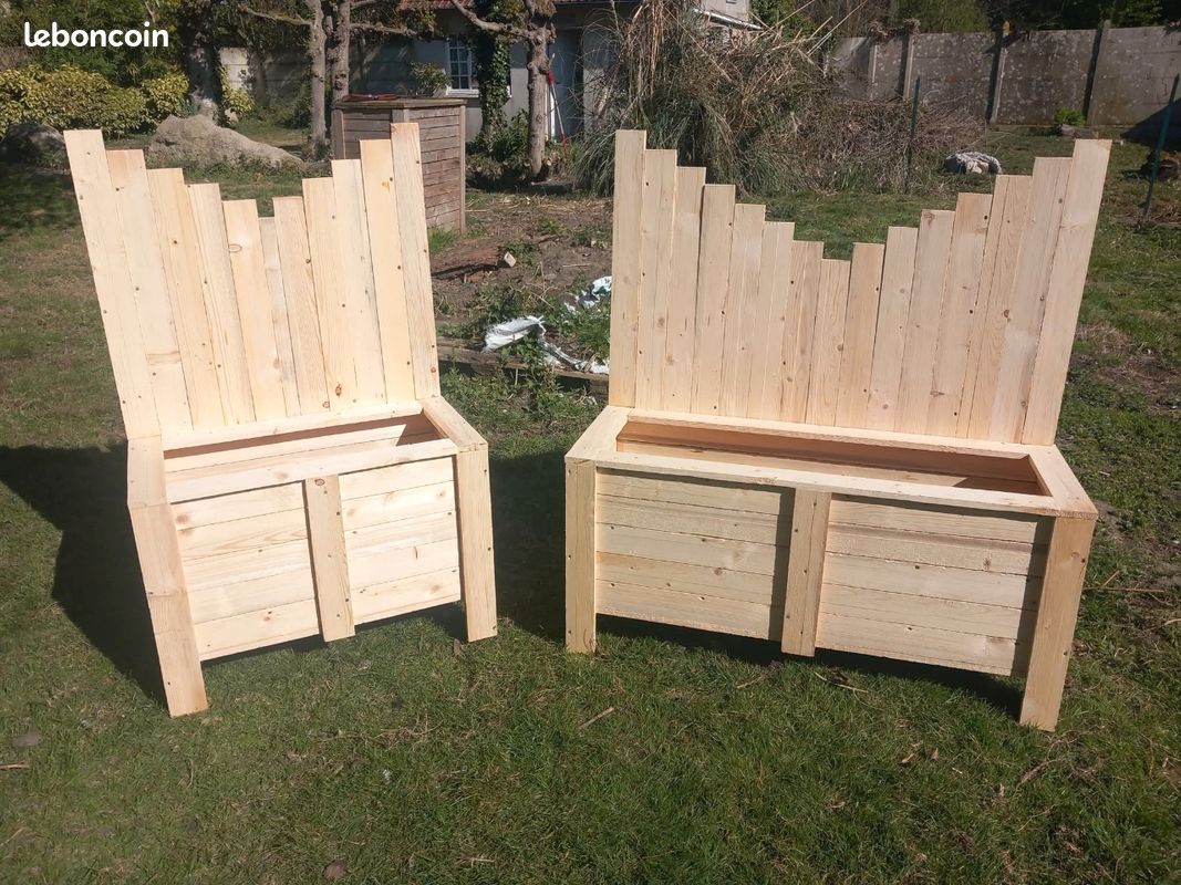 Jardinières en bois de palette (image 9)