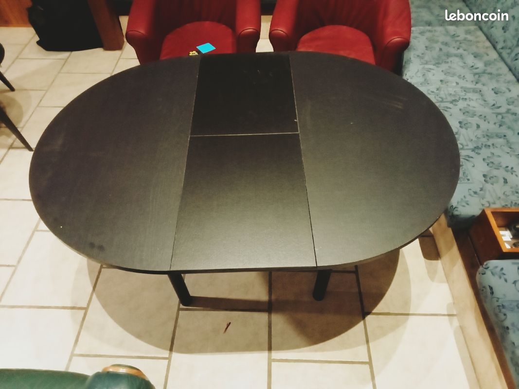 Table ronde avec rallonge (image 3)