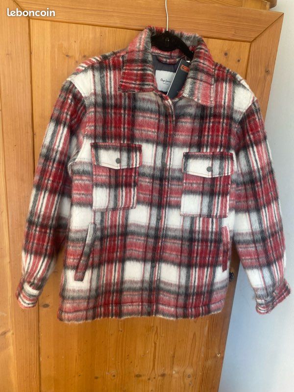 Veste à Carreaux PEPE JEANS neuve (image 1)