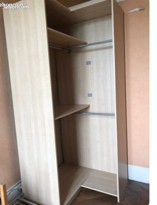 Dressing d angle pax ikea couleur chêne (image 4)