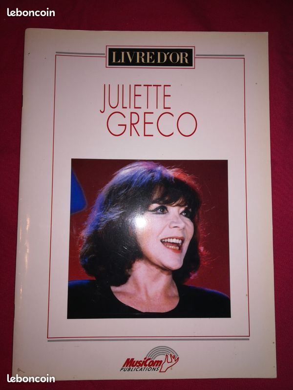 Partition Juliette Gréco. Piano (image 1)