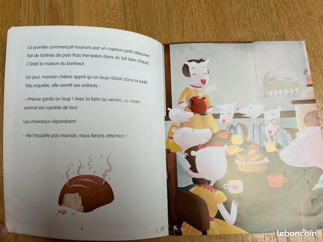 Livre Le loup et les sept chevraux (image 2)