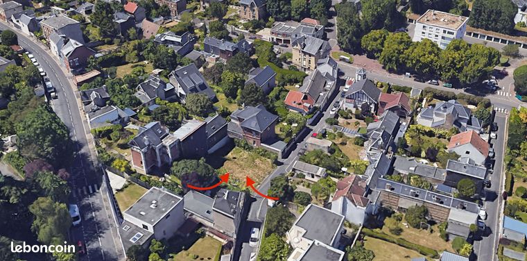 Terrain 367 m² SAINTE ADRESSE