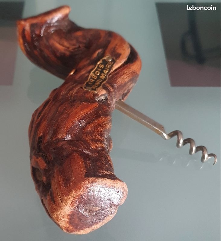 Tire-bouchon En Cep De Vigne - Authentique Et Rustique - Occasion