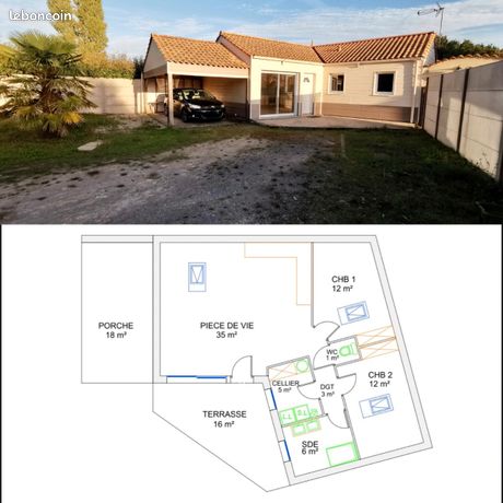 Maison avec jardin