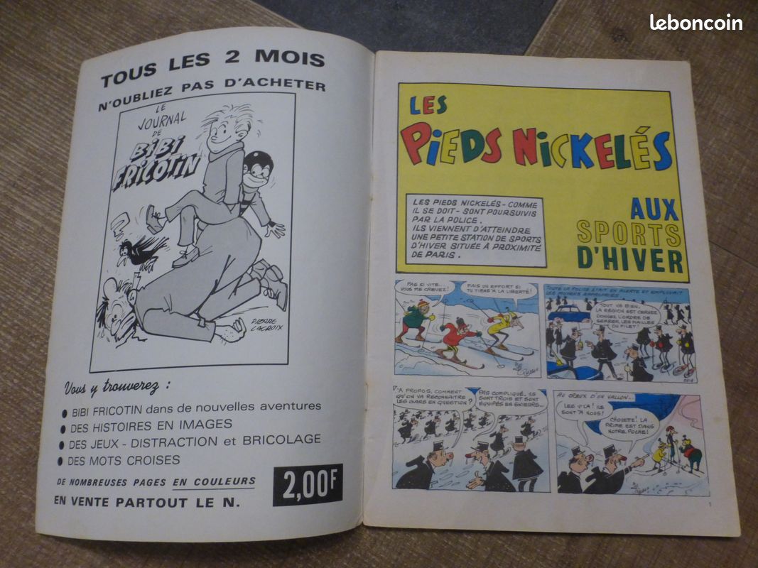 BD LES PIEDS NICKELES n°64 aux sports d'hiver (image 3)