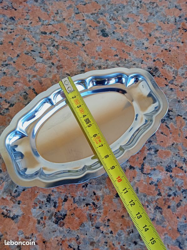 Petit plat apéritif en inox (image 5)
