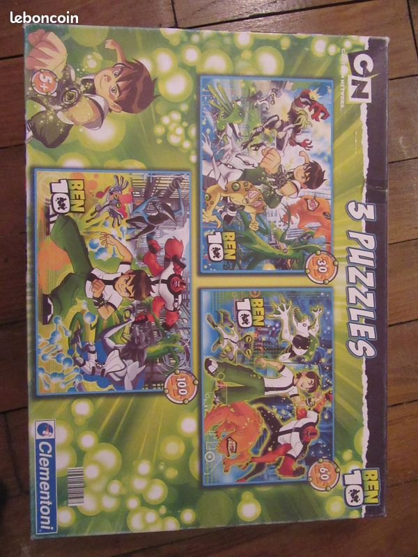 3 puzzles de "BEN 10" (image 1)