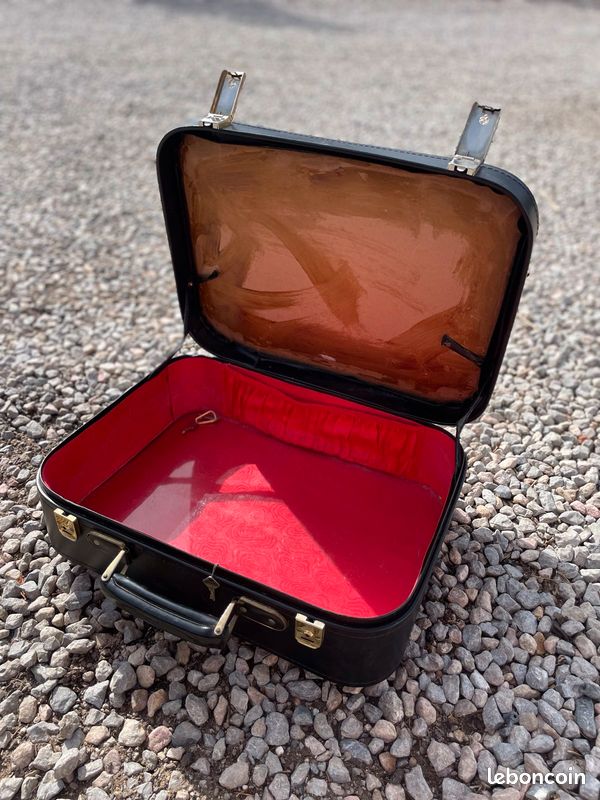 Valise vintage en cuir (image 3)