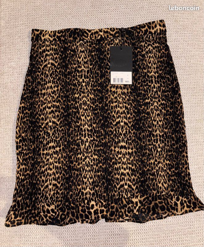 The Kooples Jupe courte léopard (taille 1 - S) (image 2)