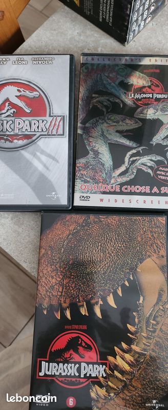 3 dvd Jurassic Park (image 1)