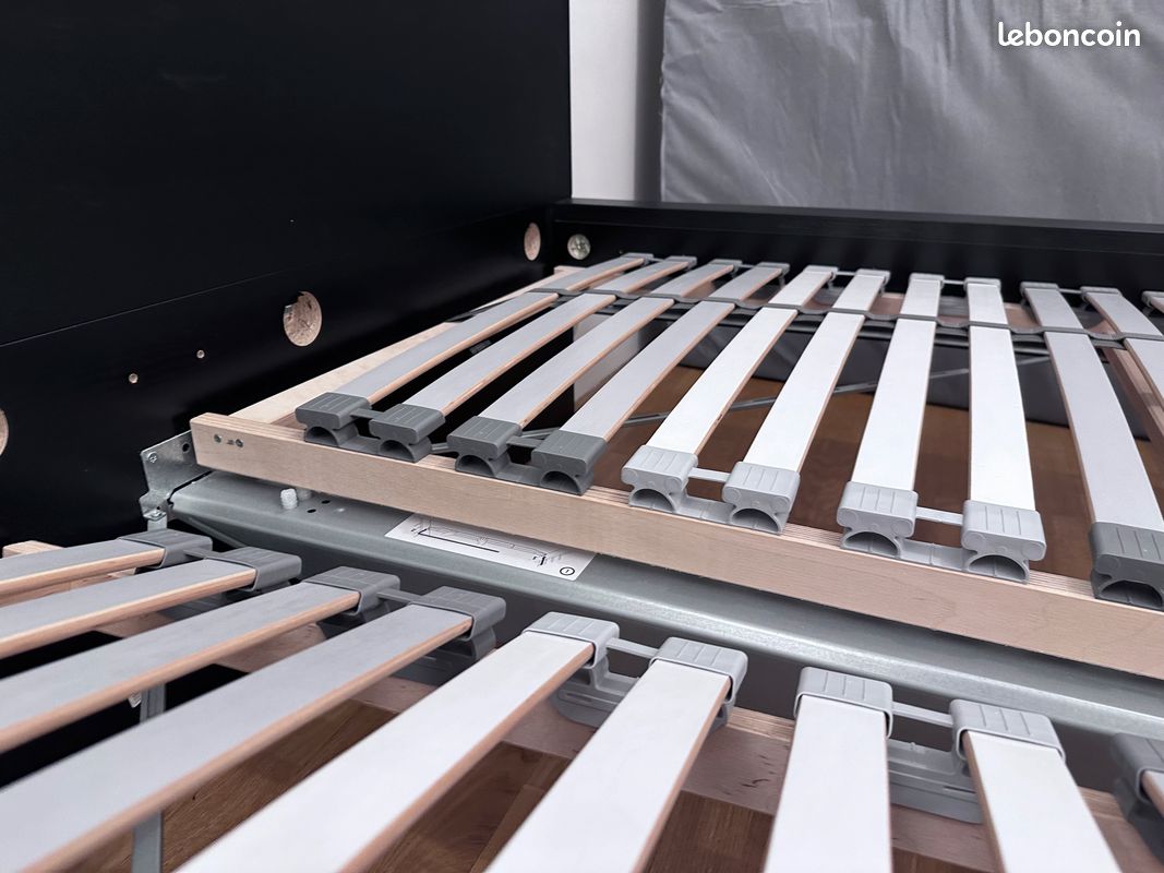 Ensemble cadre de lit MALM + matelas VESTERÖY (140x200 cm) (image 12)
