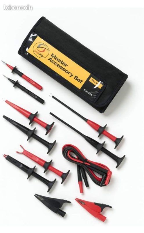 Kit d’accessoires complet SureGrip™ Cordons et sondes Fluke TLK-225 (image 2)
