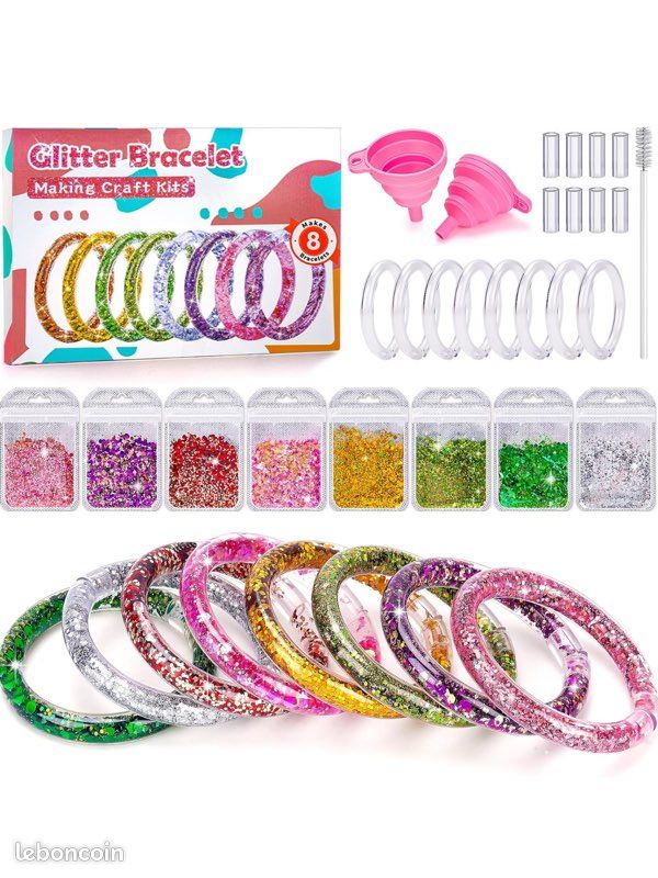 Maomaoyu Kit Bracelet Fabricatioijoux pour Filles, Kit Bijoux comme Loisirs Créatifs Jeux pour Maomaoyu Kit Bracelet Fabricatioijoux pour Filles, Kit Bijoux comme Loisirs Créatifs Jeux pour