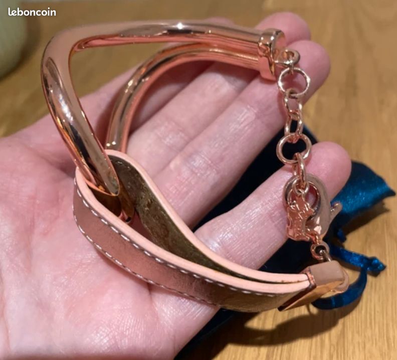 Bracelet Agatha Rose Cuivré - Occasion Bon état - Bijou Femme
