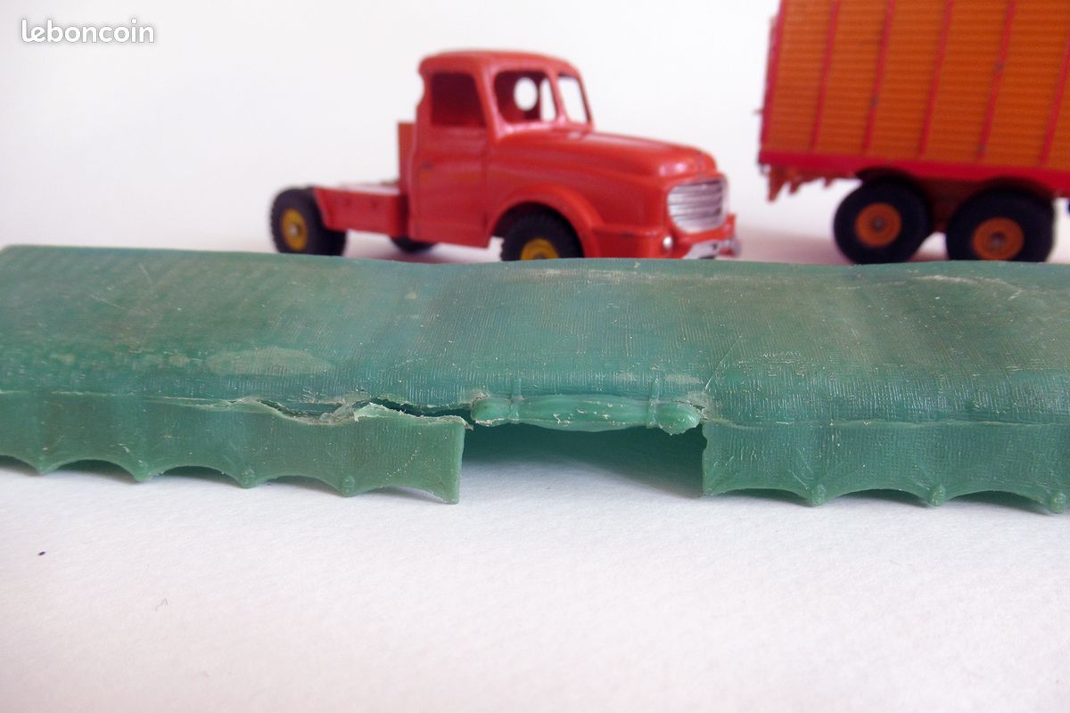 Dinky Toys 36B Tracteur Willème Semi Remorque Fruehauf Made in