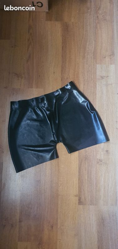 Rubber Zip Boxershort - Latex Boxershort met rits - by