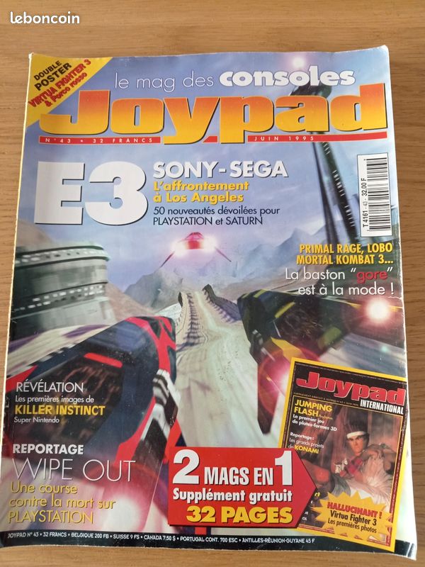 Magazine joypad juin 1995 numéro 43 (image 1)