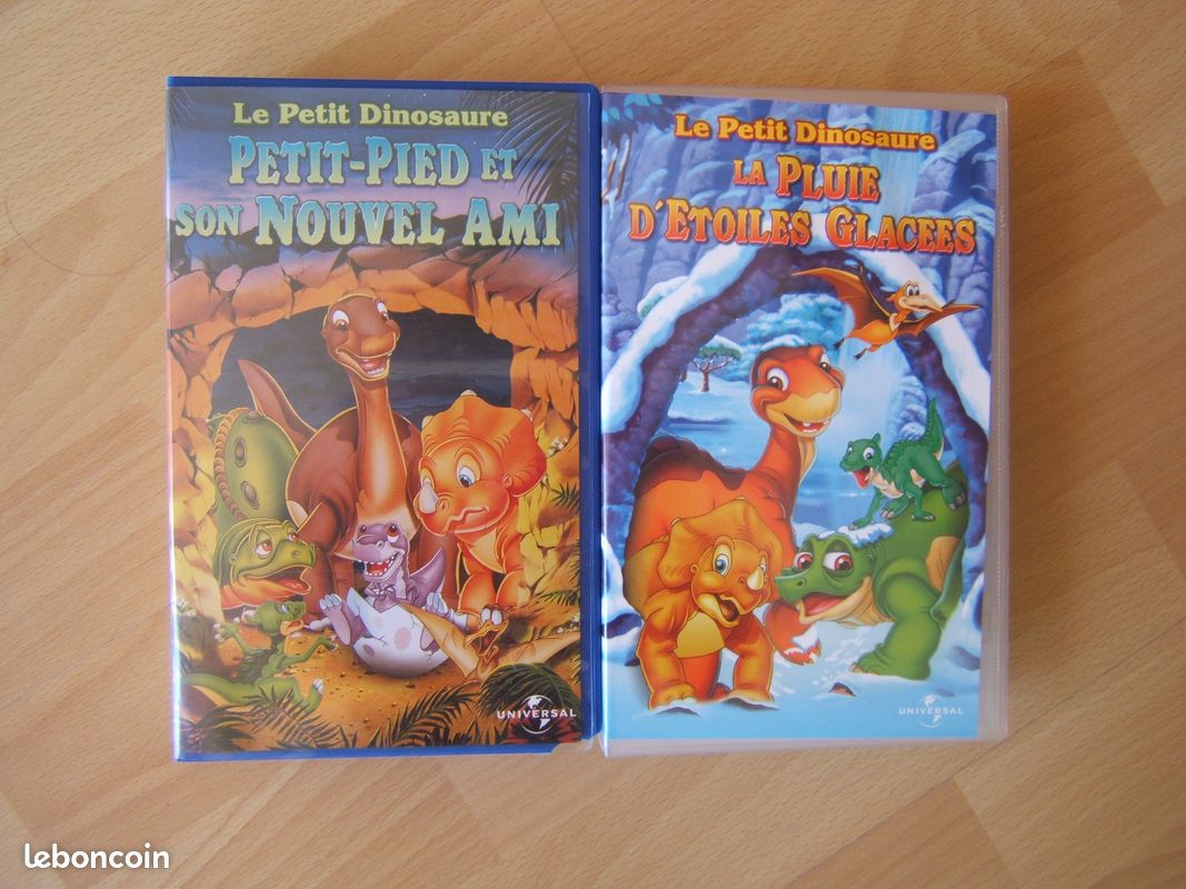 2 CASSETTES VIDEO LE PETIT DINAUSAURE (v16) (image 1)