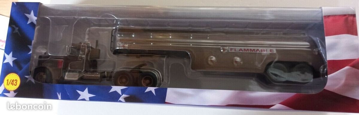 CAMION AMERICAIN PETERBILT 281 FILM DUEL DE SPIELBERG 1/43