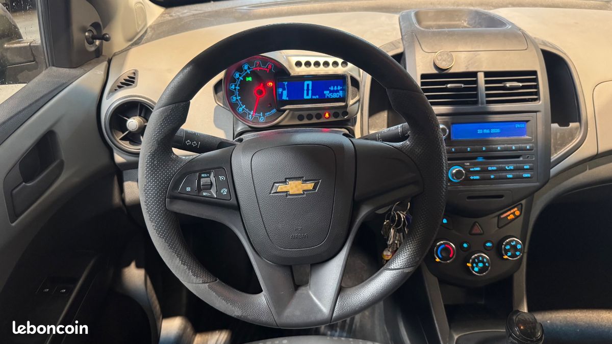 CHEVROLET AVEO 1.2 70 CH LS - RÉGULATEUR DE VITESSE - CLIm (image 4)