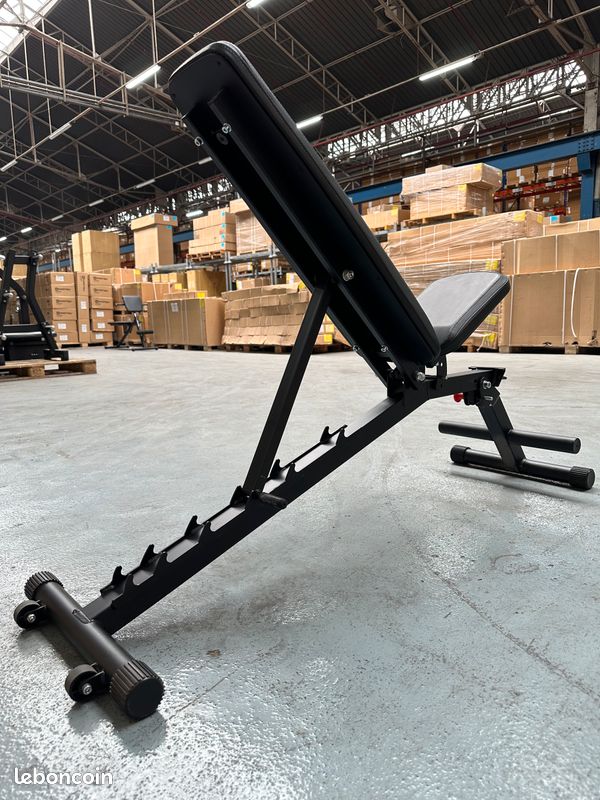 Adjustable Bench QJ30 SPARTEK Impact neuf machine musculation libre banc ajustable multi positions angles professionnel idéal haltères (image 5)