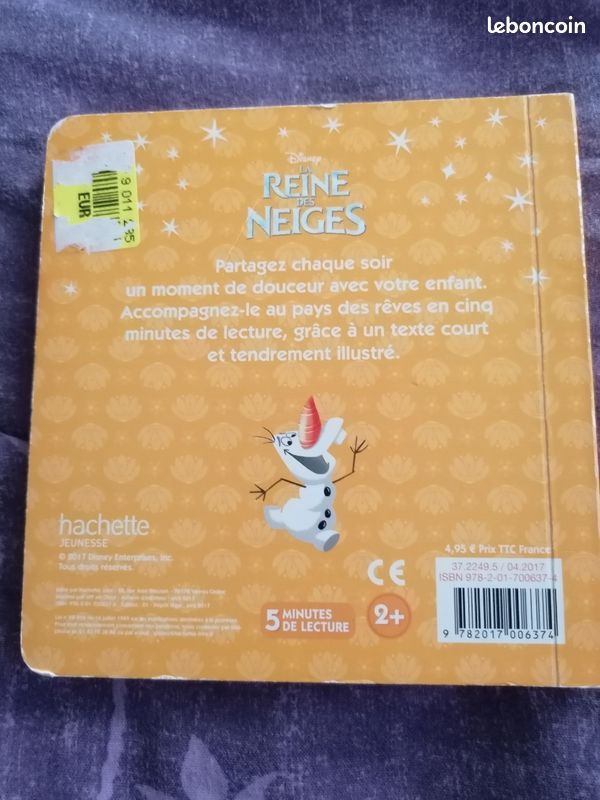 Livre La Reine des Neiges Olaf en été (image 2)