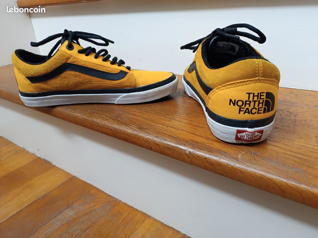 Yellow Vans Shoes Vans North Face Jaune Vans The North Face Jaune Shop