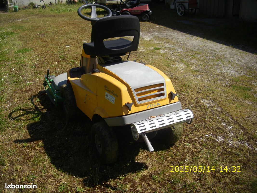 Tondeuse autoportée frontale mulching (image 3)