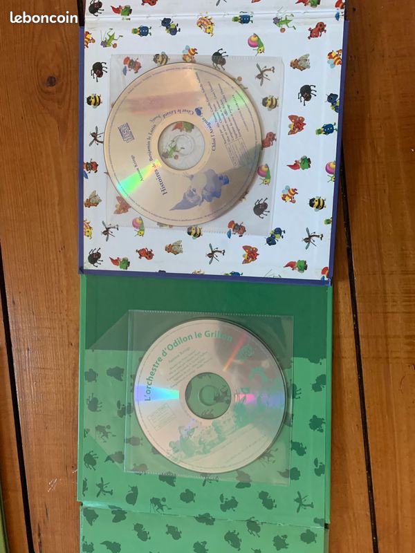 2 livres cd drôles de petites bêtes (image 1)