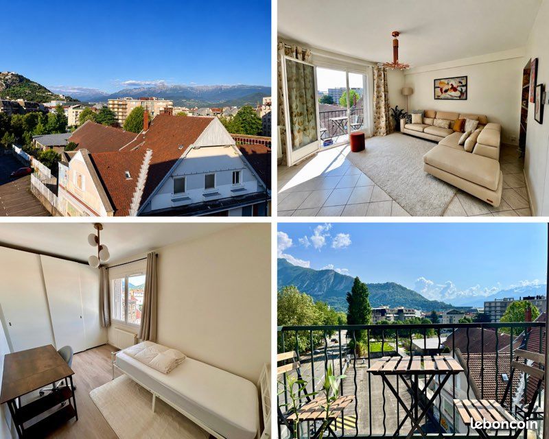 Appartement 4 pièces 76 m² · à Grenoble · 76 m² · 1 130 €