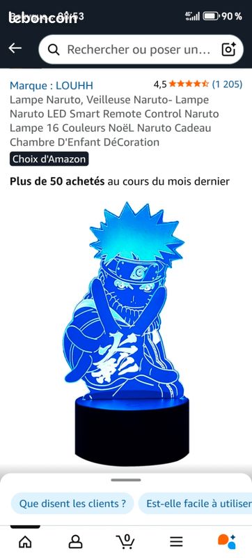 Lampe fortnite et naruto (image 1)