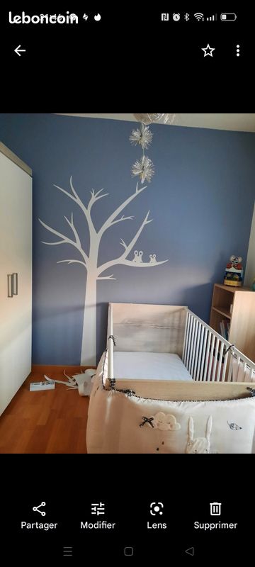 Lit bébé évolutif 70 X 140 - Sauthon (image 5)