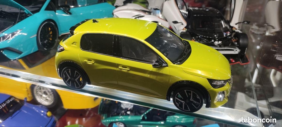 Peugeot 208 e208 GT electrique phase 2 , jaune agueda 2024 otto OT1164 (image 1)