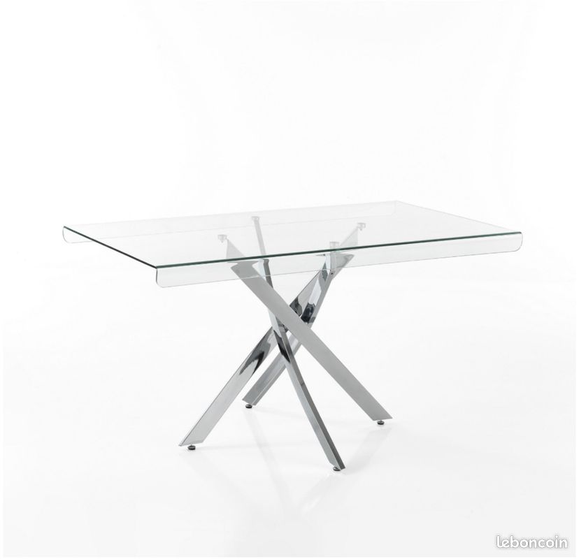 Table bureau Tomasucci Verre Transparent (image 1)