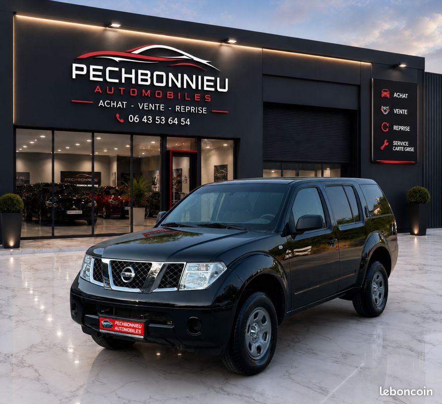 Trés RARE NISSAN PATHFINDER Seulement 33690 kms / ETAT NEUF / PREMIERE MAIN / ATTELAGE (image 1)