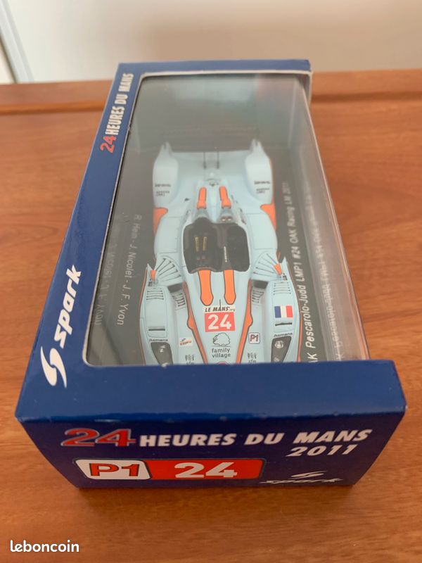 Miniature Spark Model 1/43 – Oak Pescarolo-Judd N°24 – Le Mans 2011 – S2524