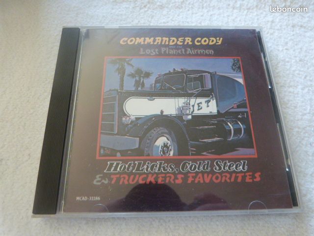 CD compact disc Commander Cody and His Lost Planet Airmen - Hot licks cold steel (image 1)