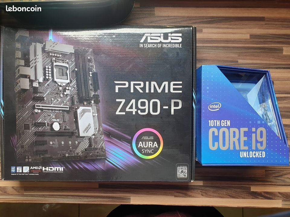 PC ASUS - Intel Core i9-10900K (3.7 GHz / 5.3 GHz) (image 1)